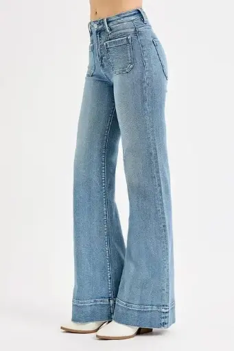 wide leg jeans